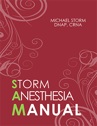 Storm Anesthesia Manual